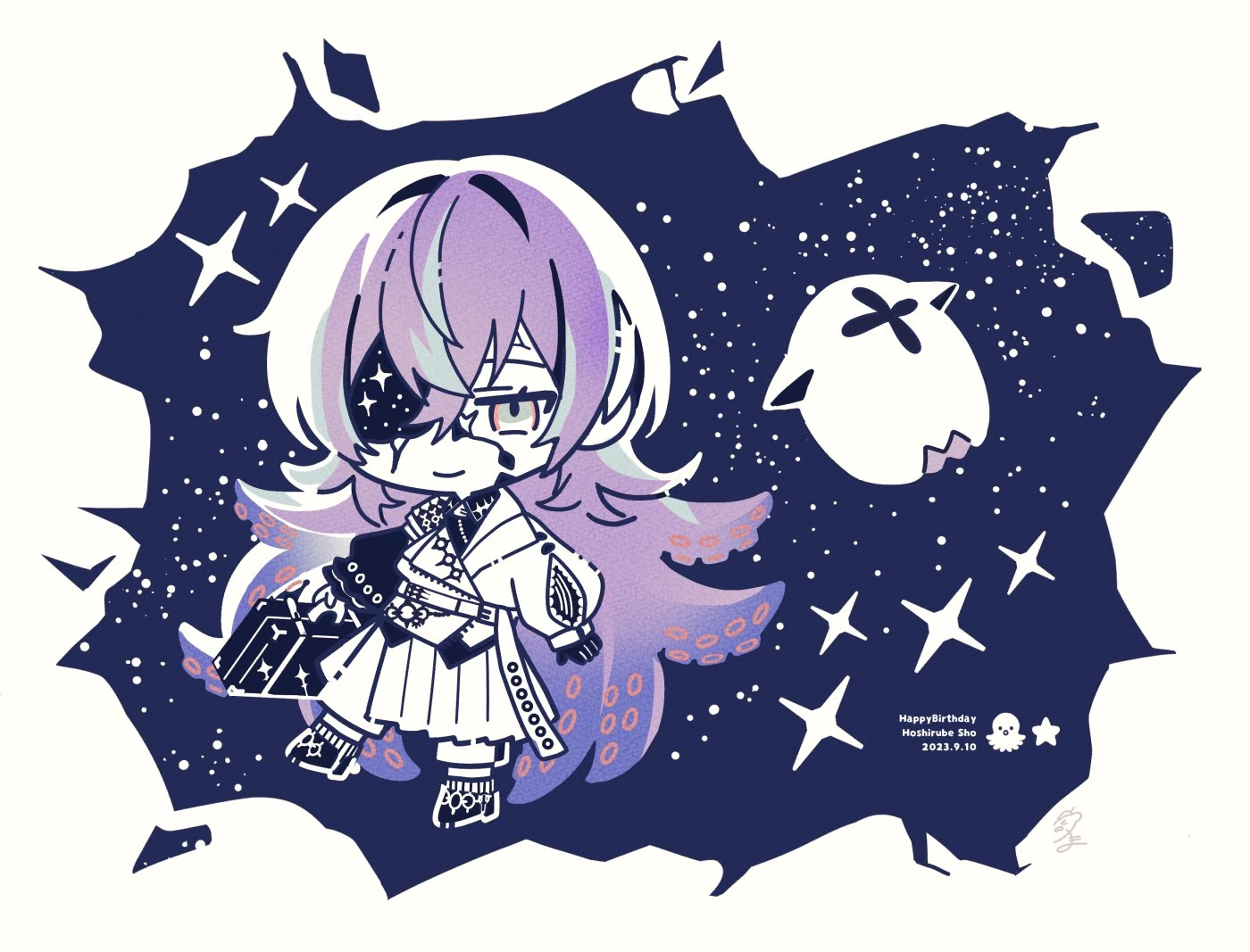 2023 Birthday Illustration by Tama