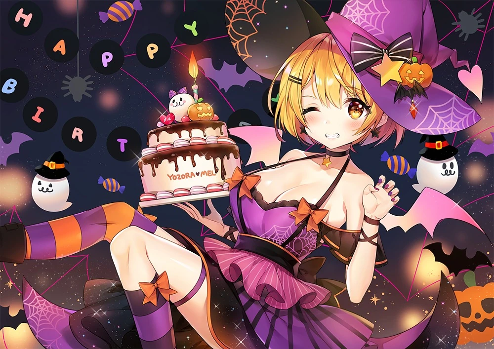 Yozora Mel's 2019 Birthday Illustration