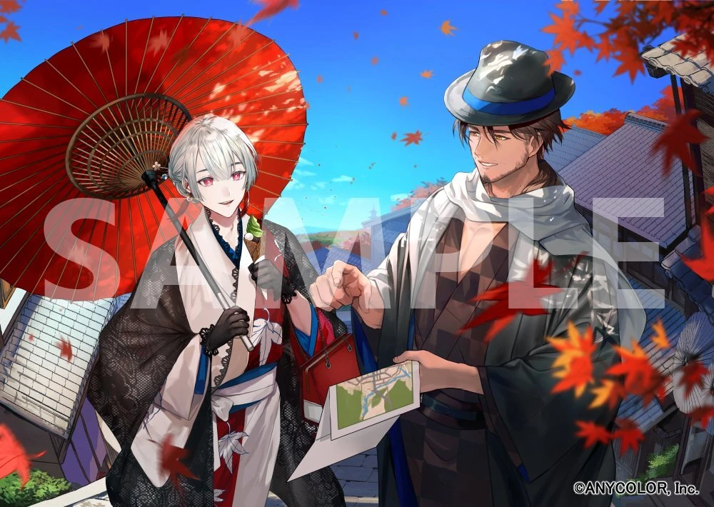 NIJISANJI Travel Voice Illustration<br>by Bodax