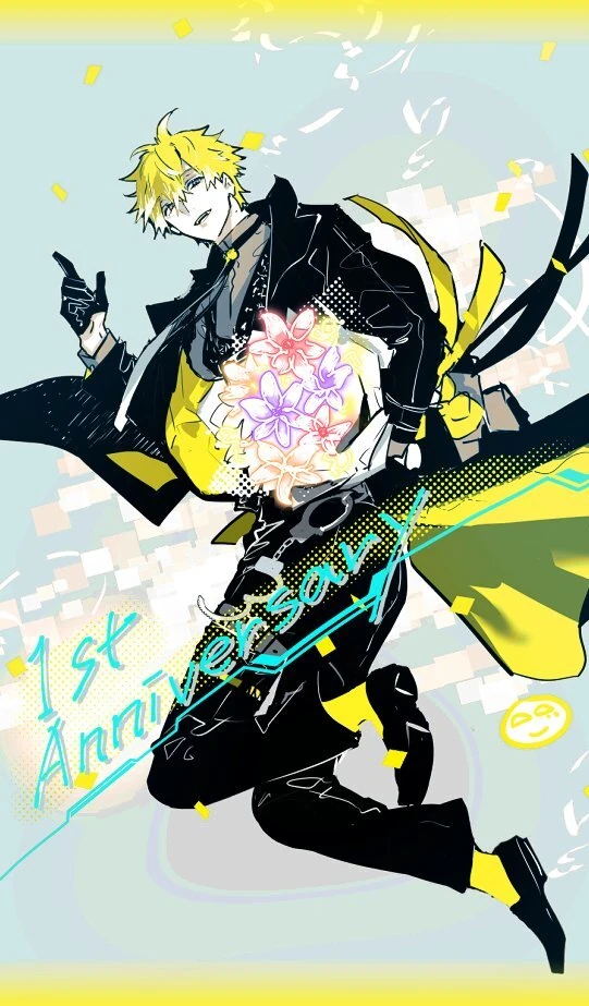 1st Anniversary Illustration<br>by Ishizue Kachiru