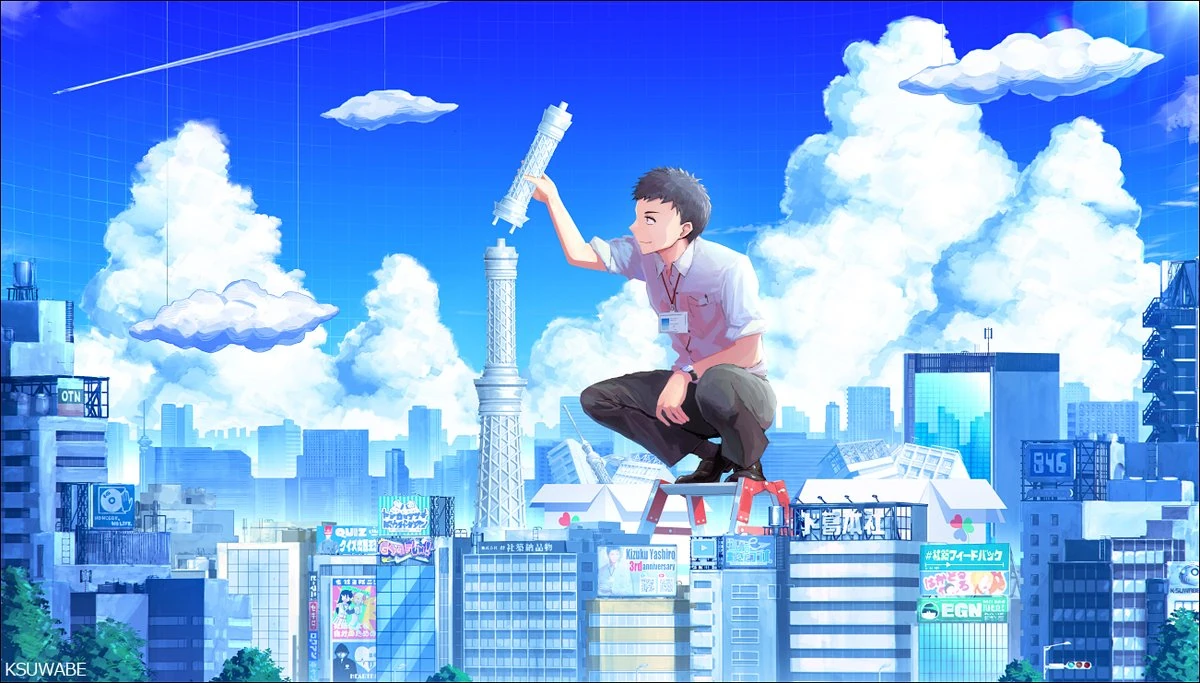 Time Machine Illustration<br>by K-SUWABE