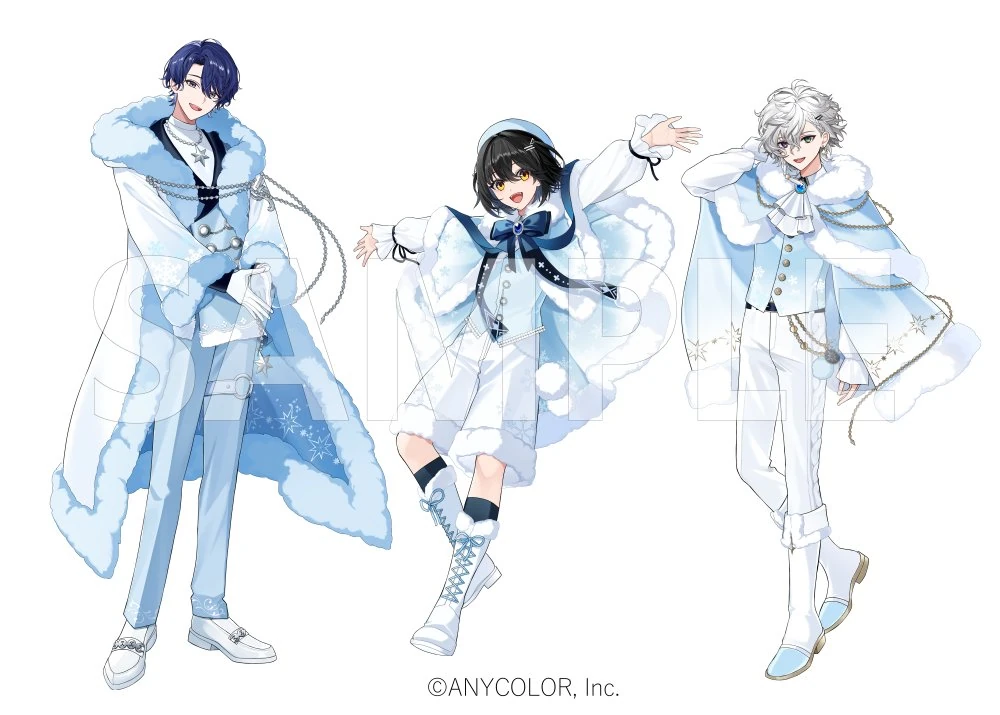 White Snow Christmas Illustration by Kawaguchi