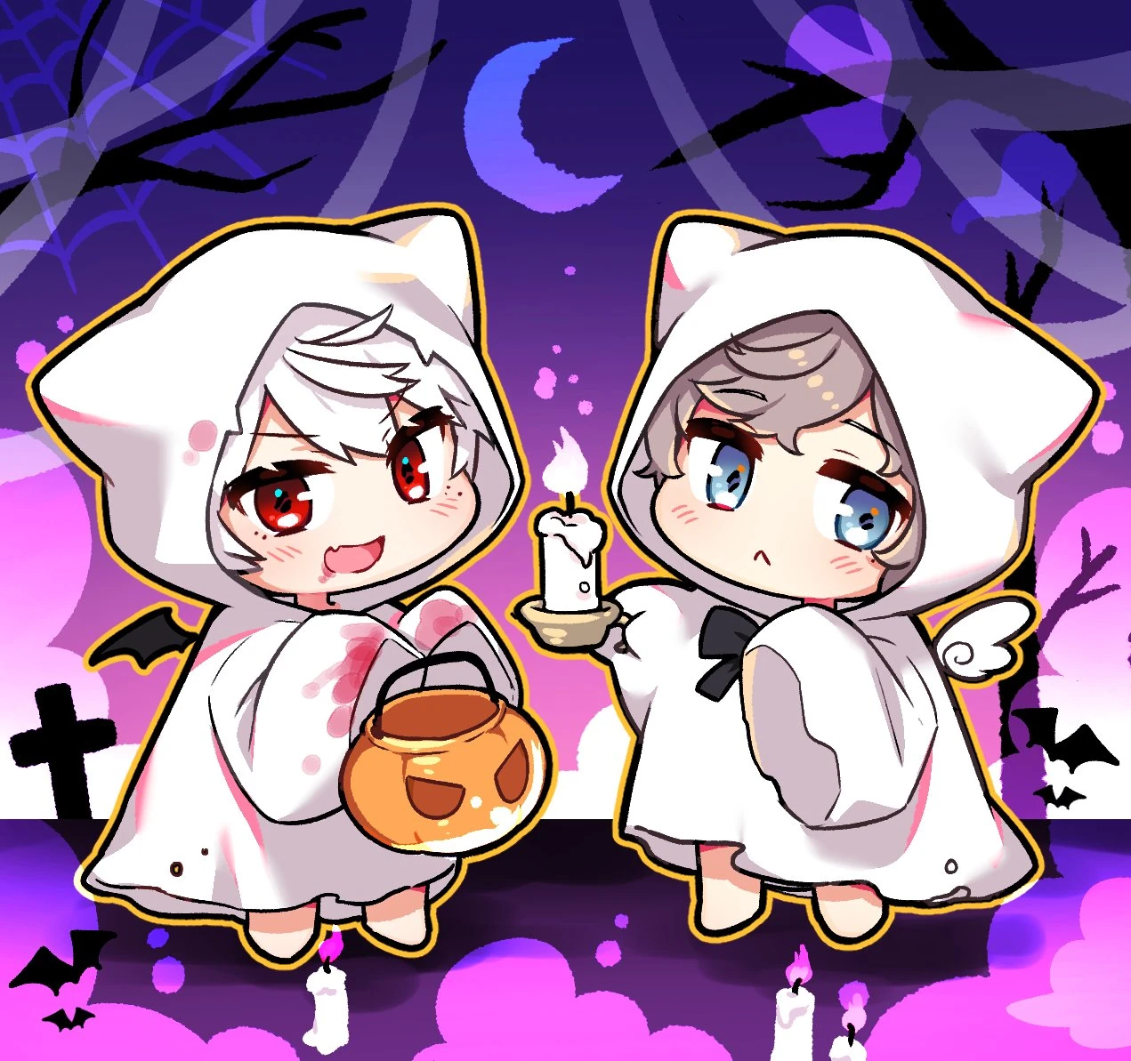 ChroNoiR Halloween 2021 Illustration<br>by MONO MON