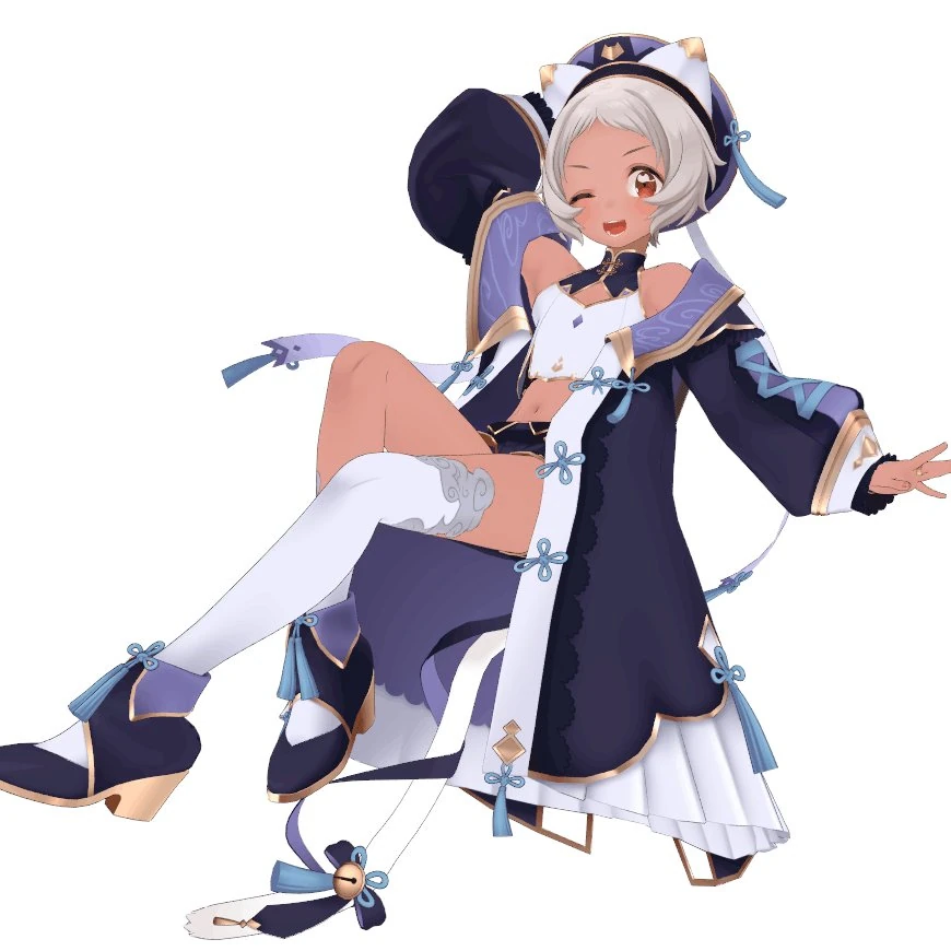 Kemuri-kun 3D Chinese-Style Model by Tsumidango