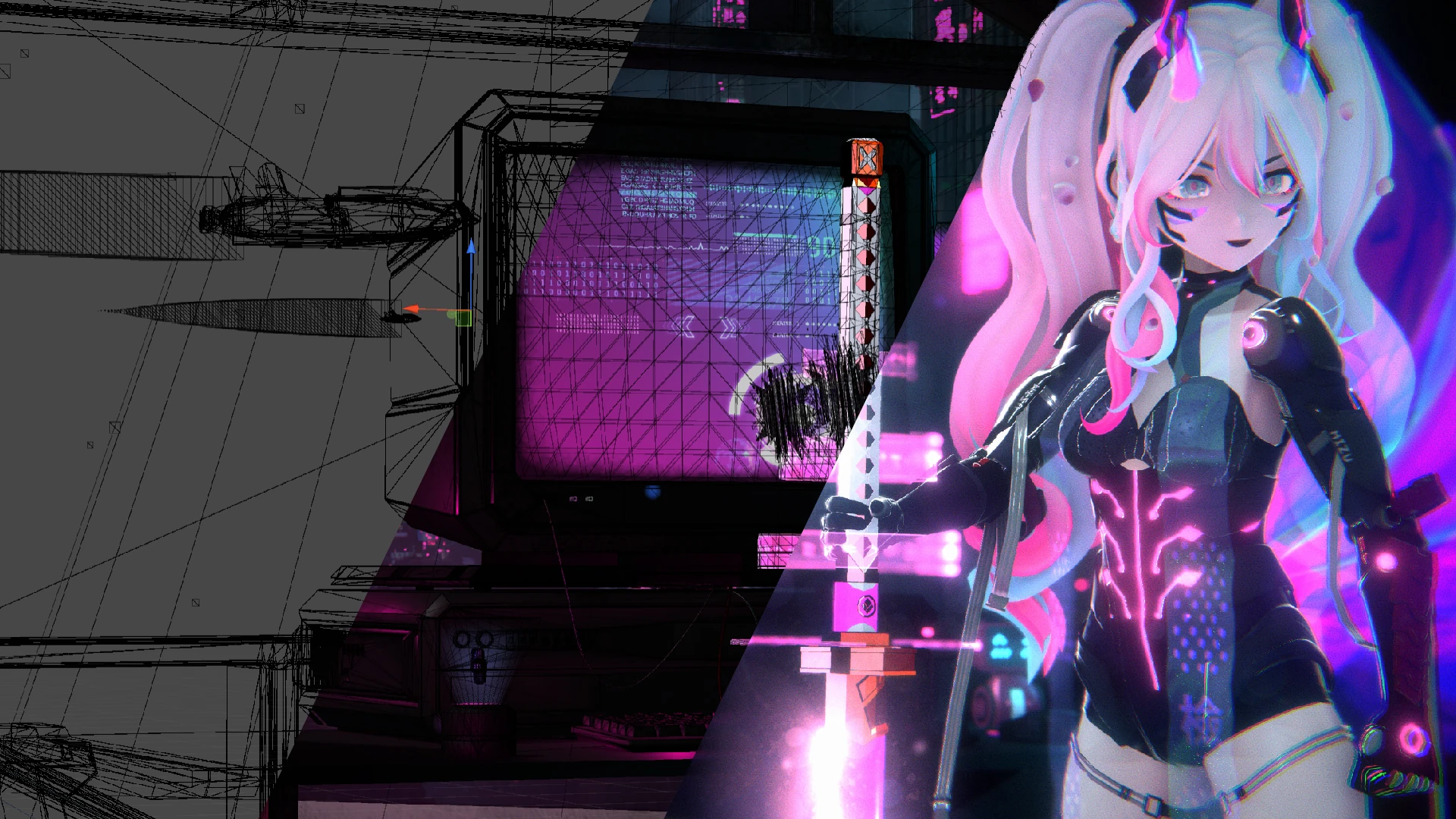 Sneak peak of the view in Unity