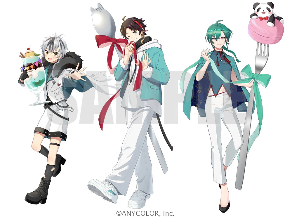NIJISANJI FamilyMart Collaboration Illustration by Benico