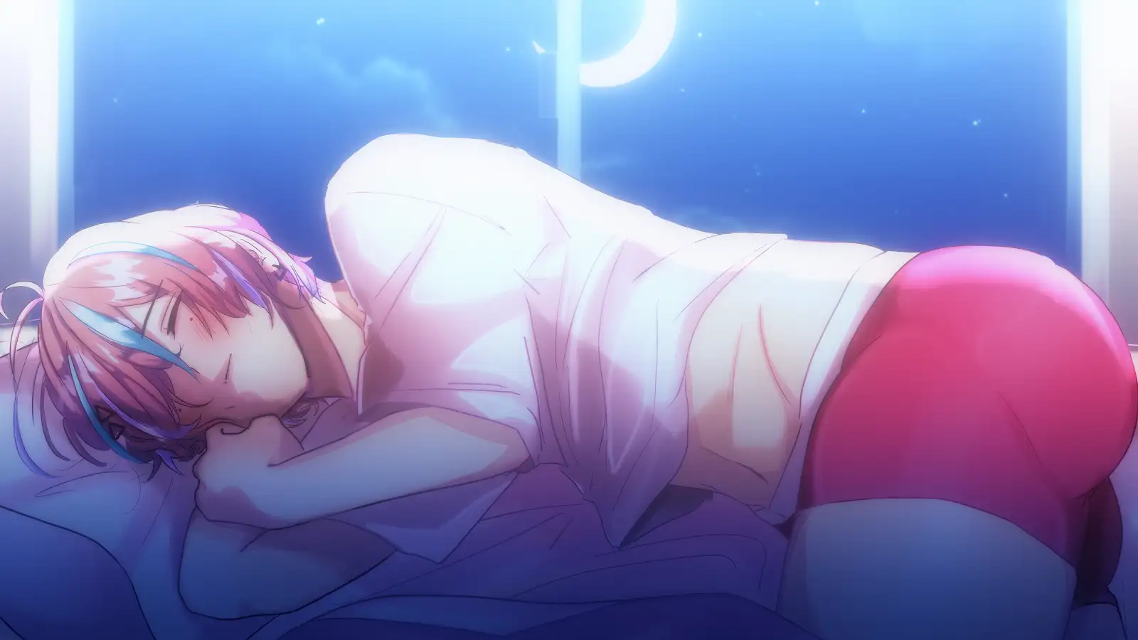 15k subscriber sleep stream illustration