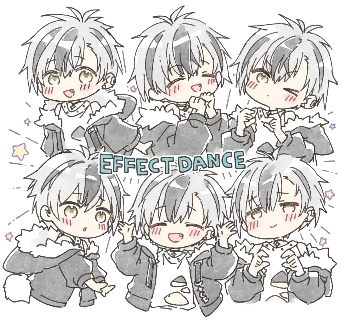 Effect Dance Illustration<br>by Kamiyoshi Rika