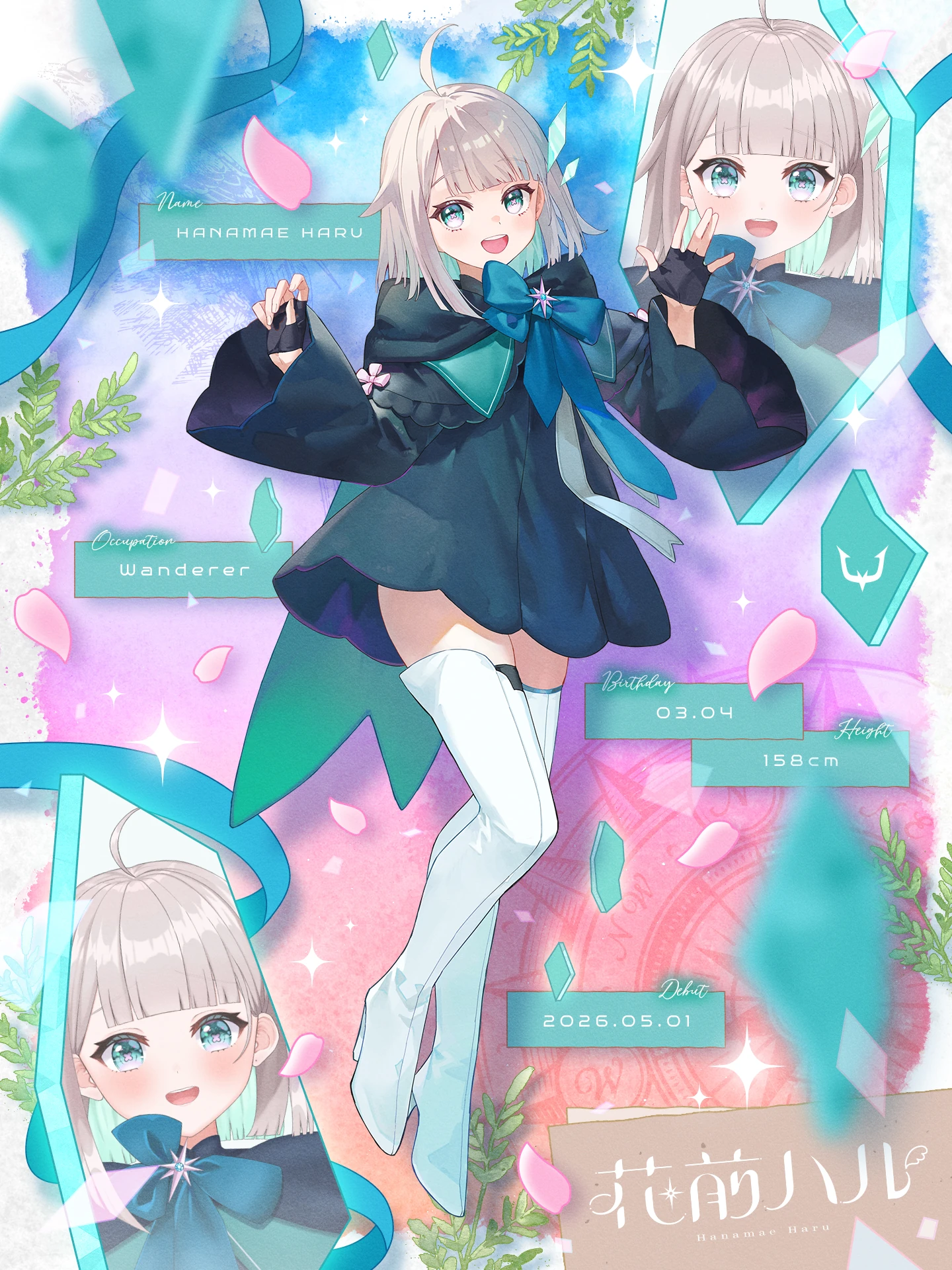 Profile Card [https://x.com/hanamaeharu/status/2049066279458459681 Graphic] by [https://x.com/kobuta0831 kobuta]