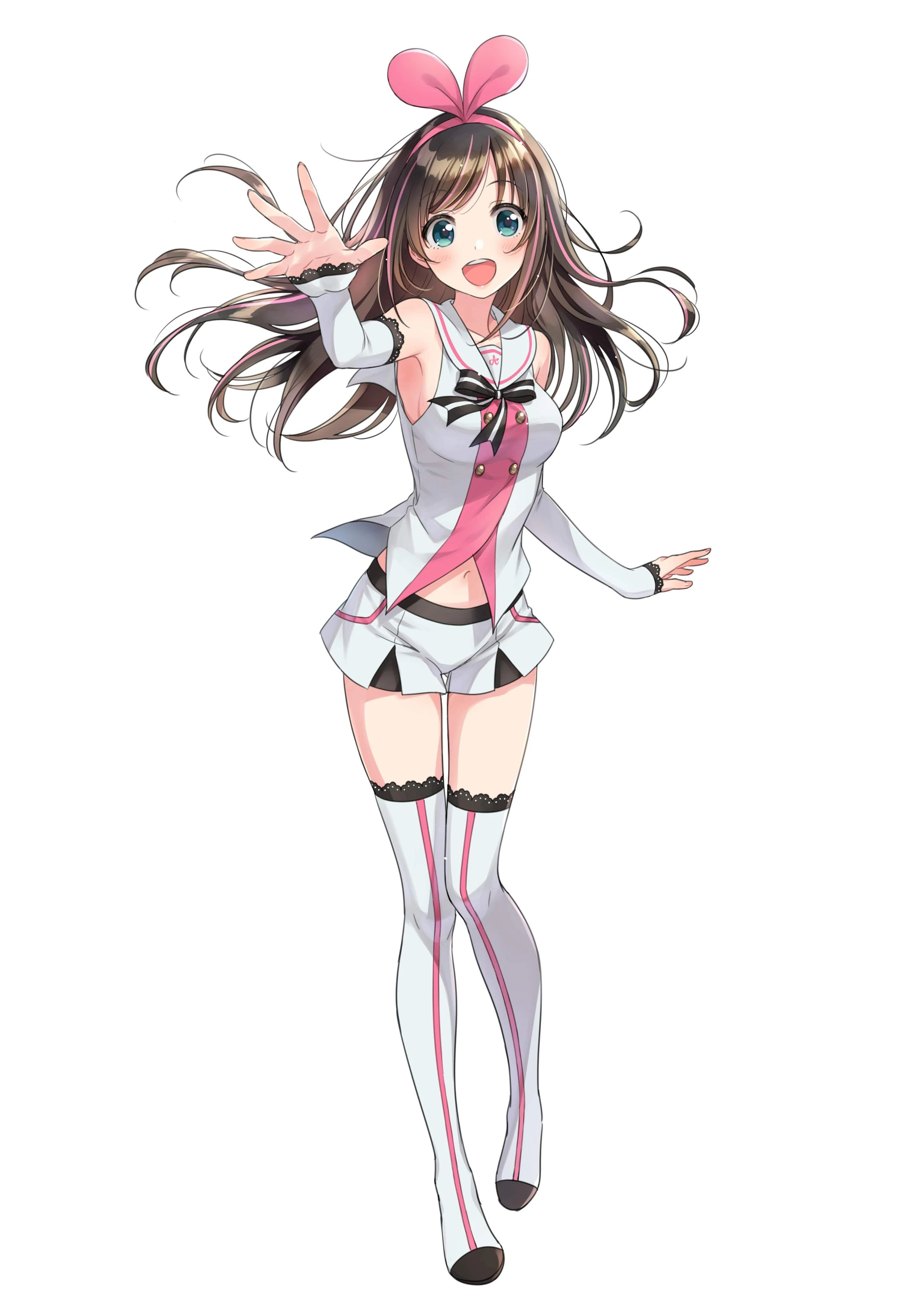 Kizuna AI official concept design (by Morikura En)
