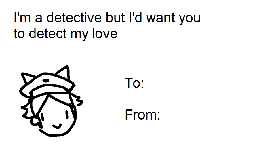 Mysta Rias' Valentine's Day card