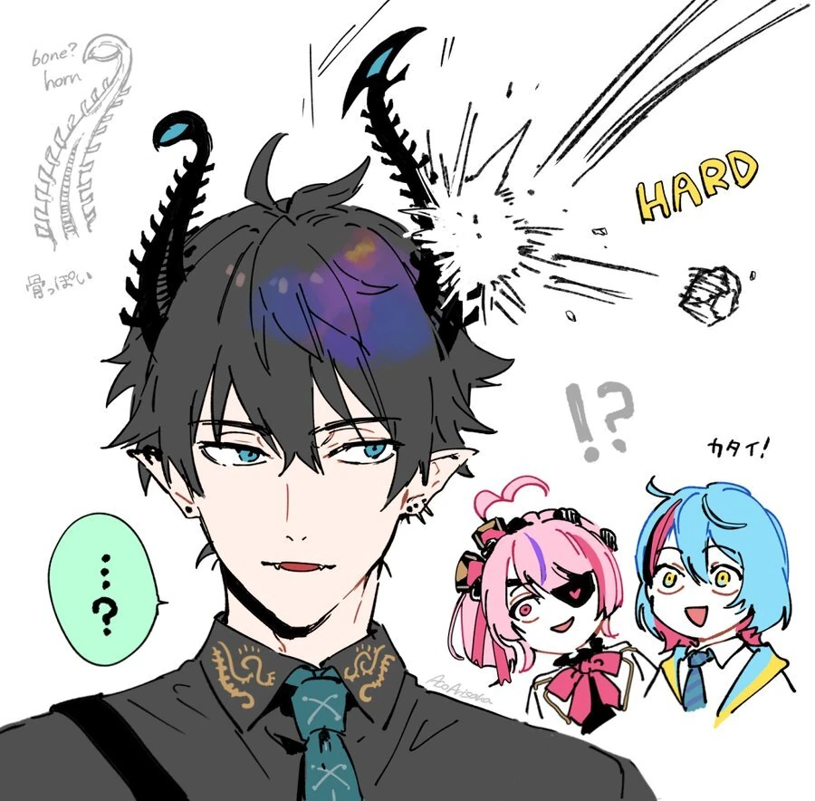 Ren's Horns by Arisaka