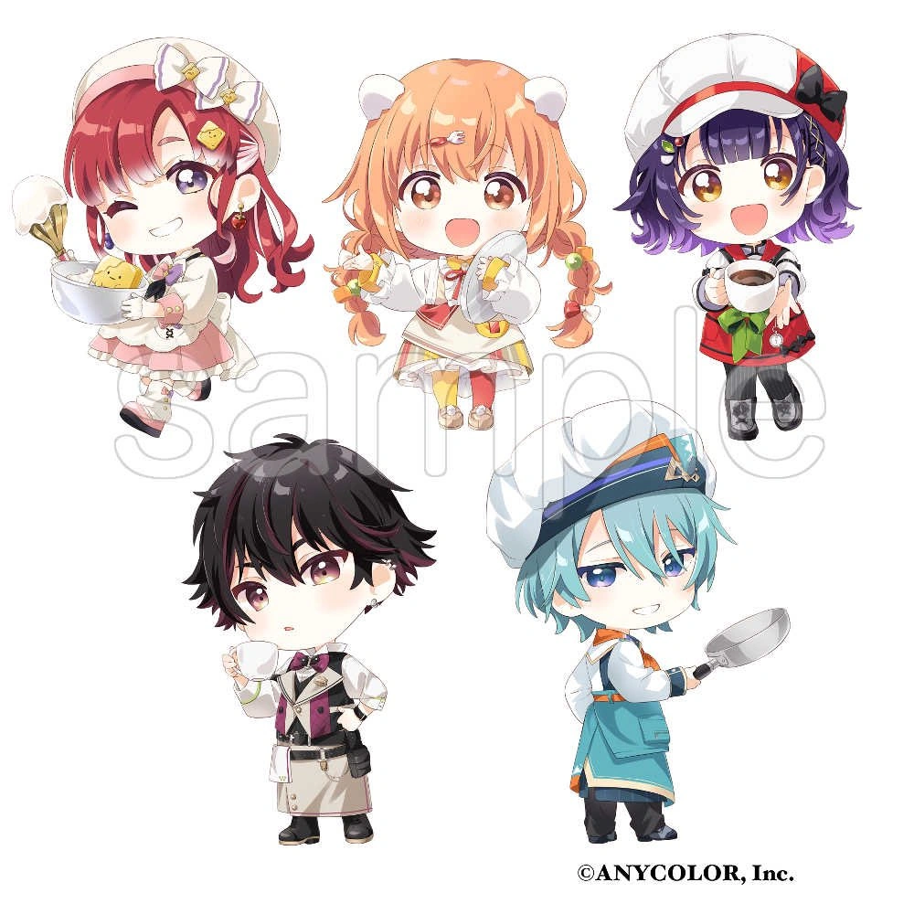 Speciale x Sweets Paradise Collaboration Cafe SD Illustration by Namori