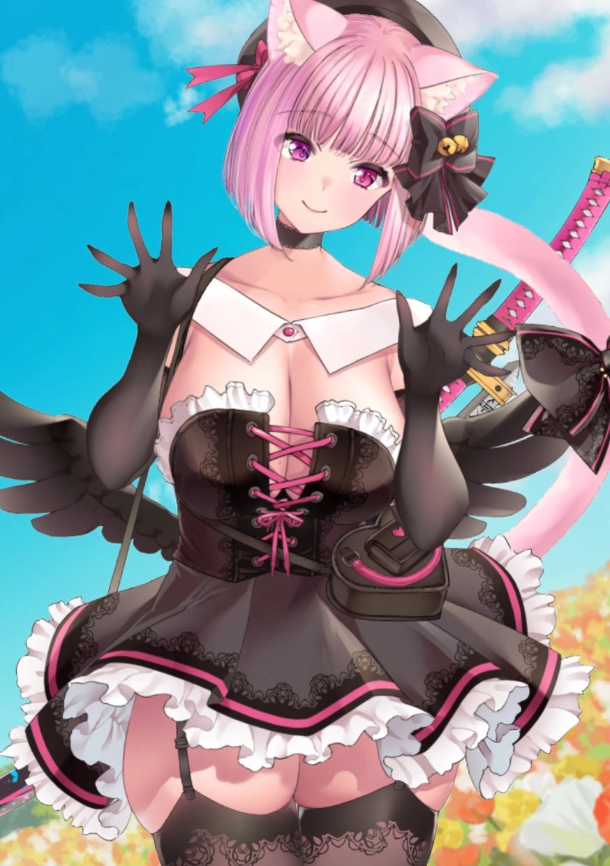 Tensyouin Himeno Black Dress