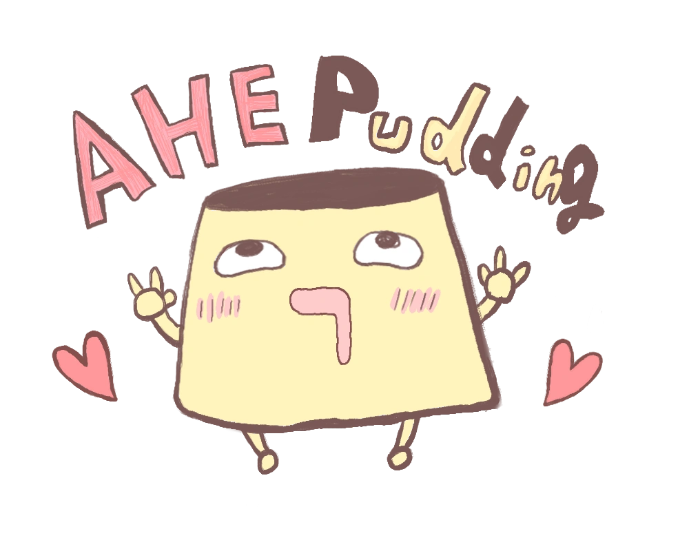 Ahepudding mascot