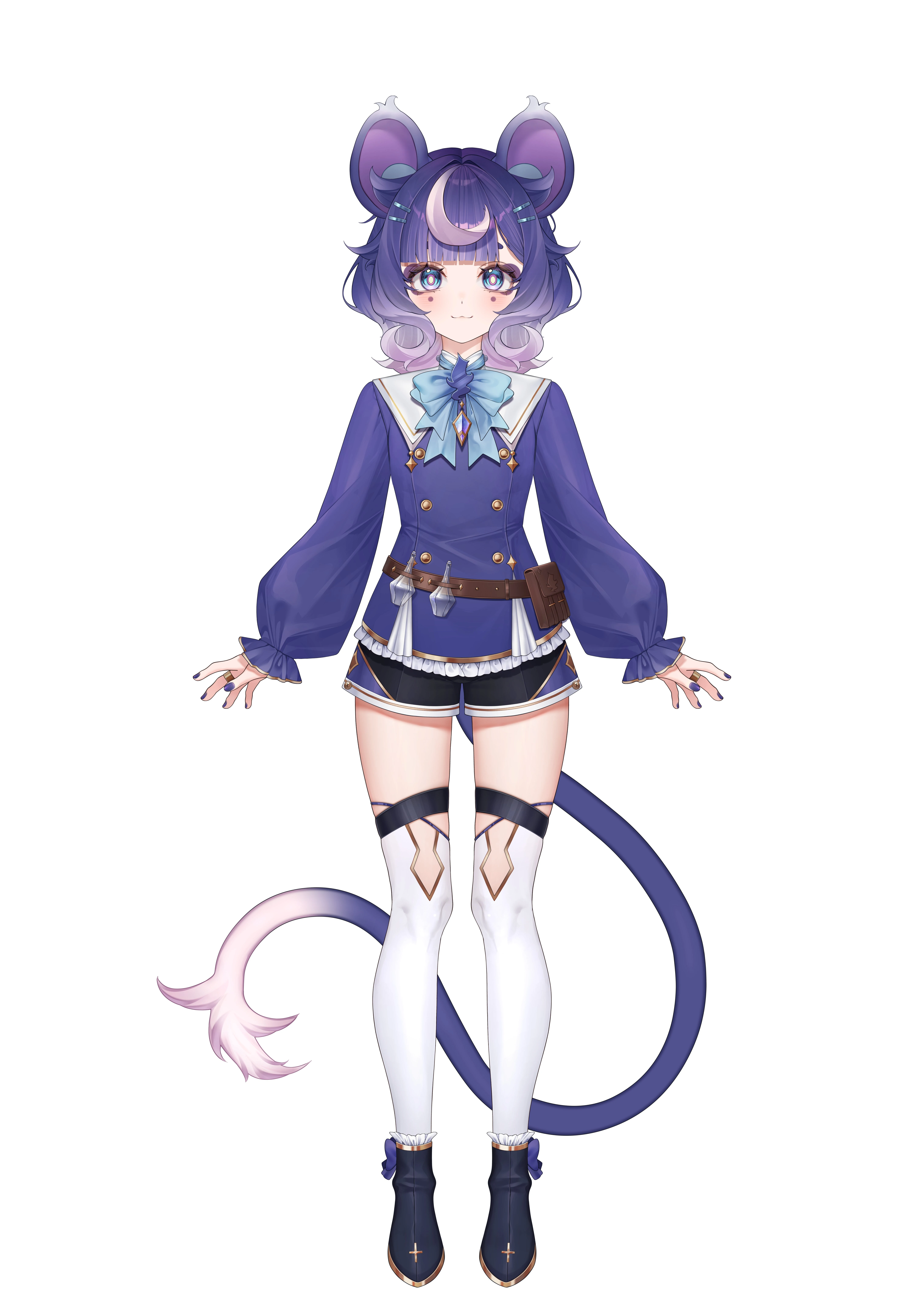No jacket + hat Model by @kitahkr<nowiki></nowiki>