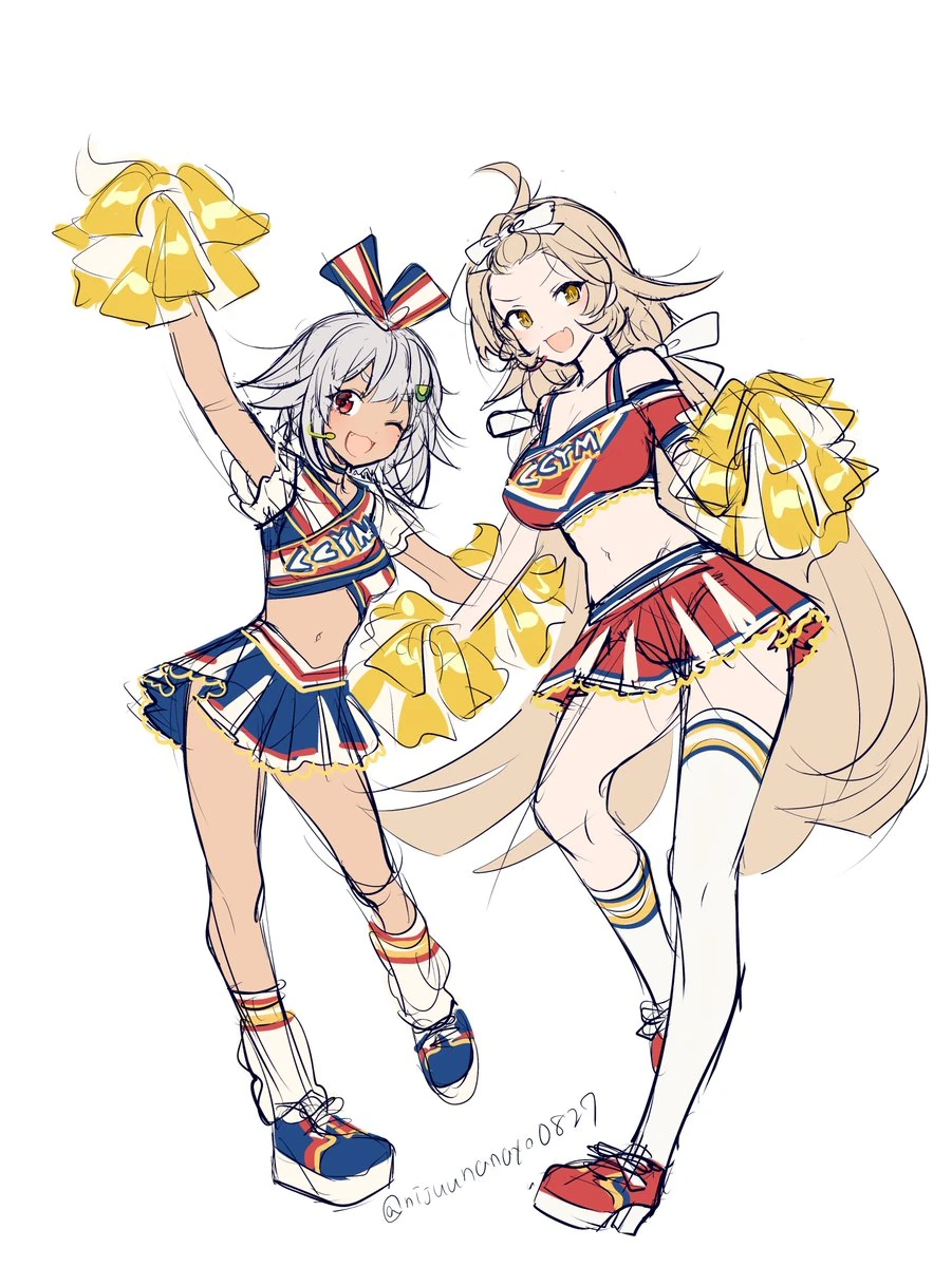 Hayama Marin and Machita Chima<br>by Ninahachi