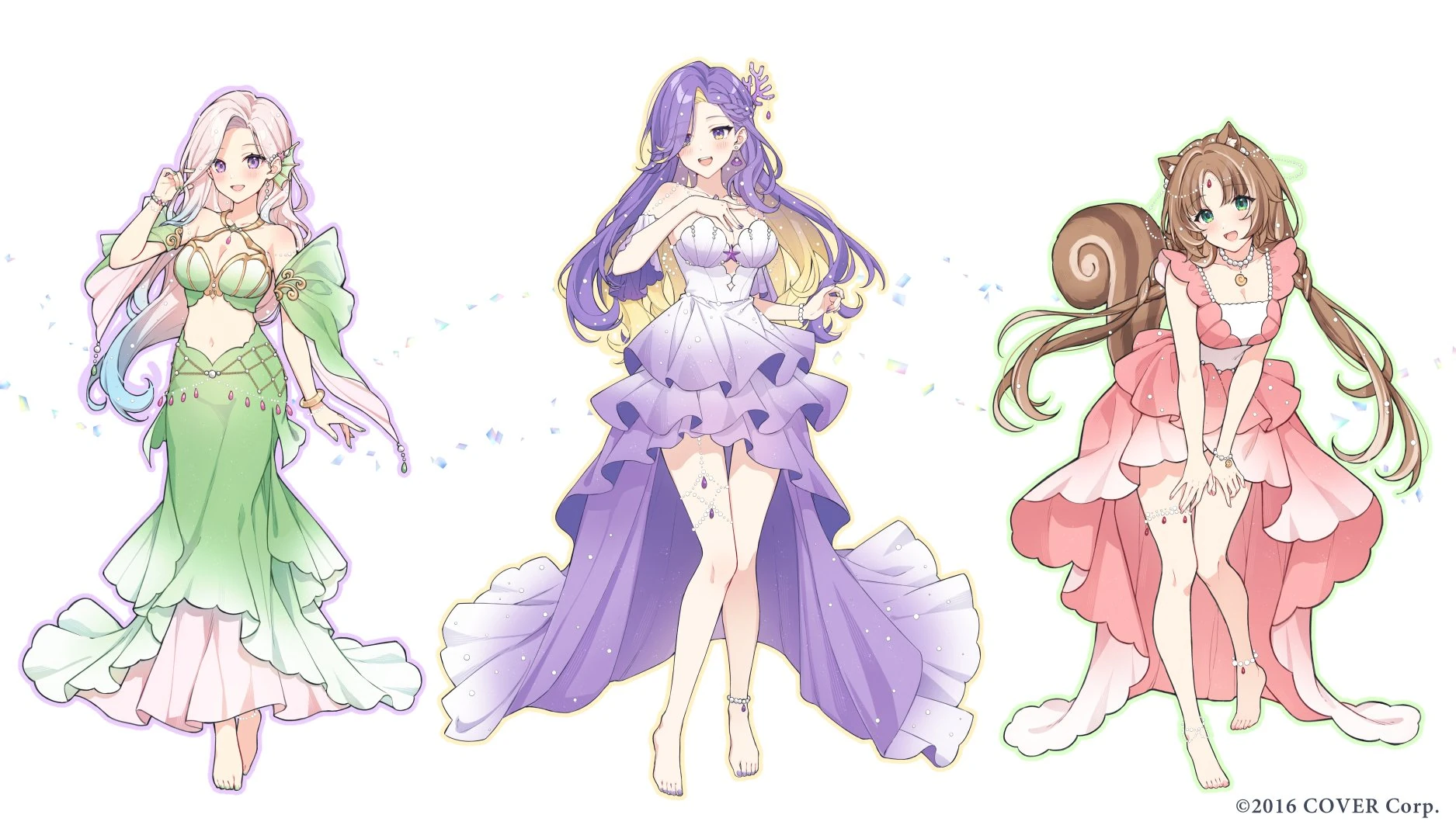 Mermaid festa vol.1 Illustration<br>by Puunyan