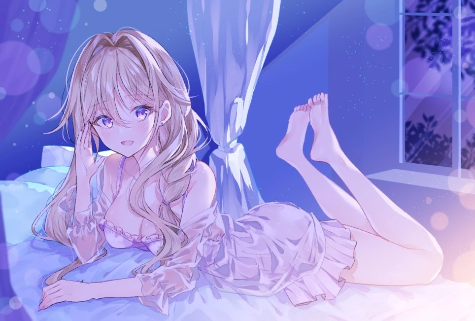 Hoshina Reki Illustration (Night ver.)