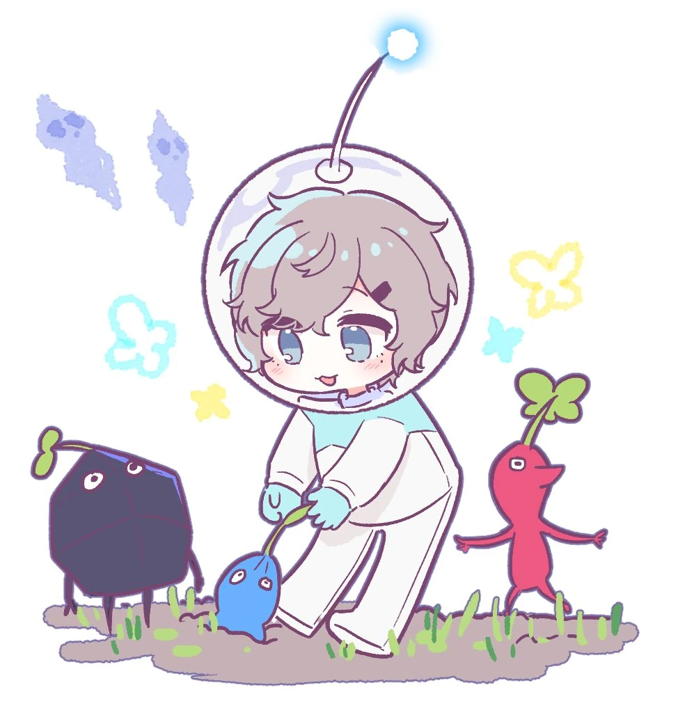 Pikmin 3 Illustration by MONO MON