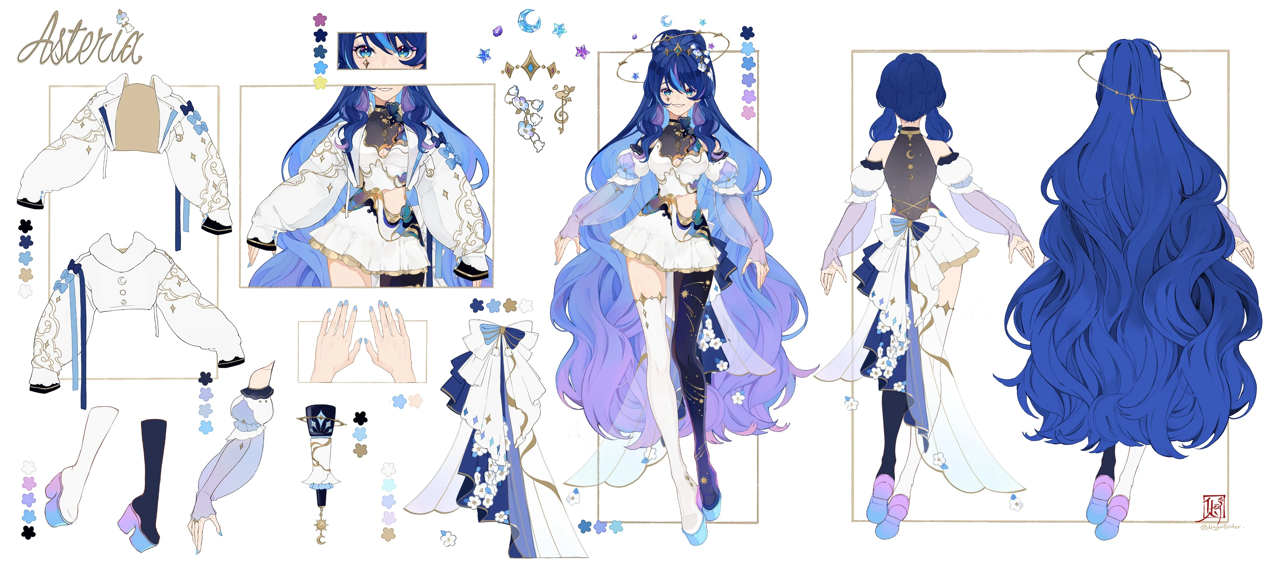 2nd Outfit Reference Sheet