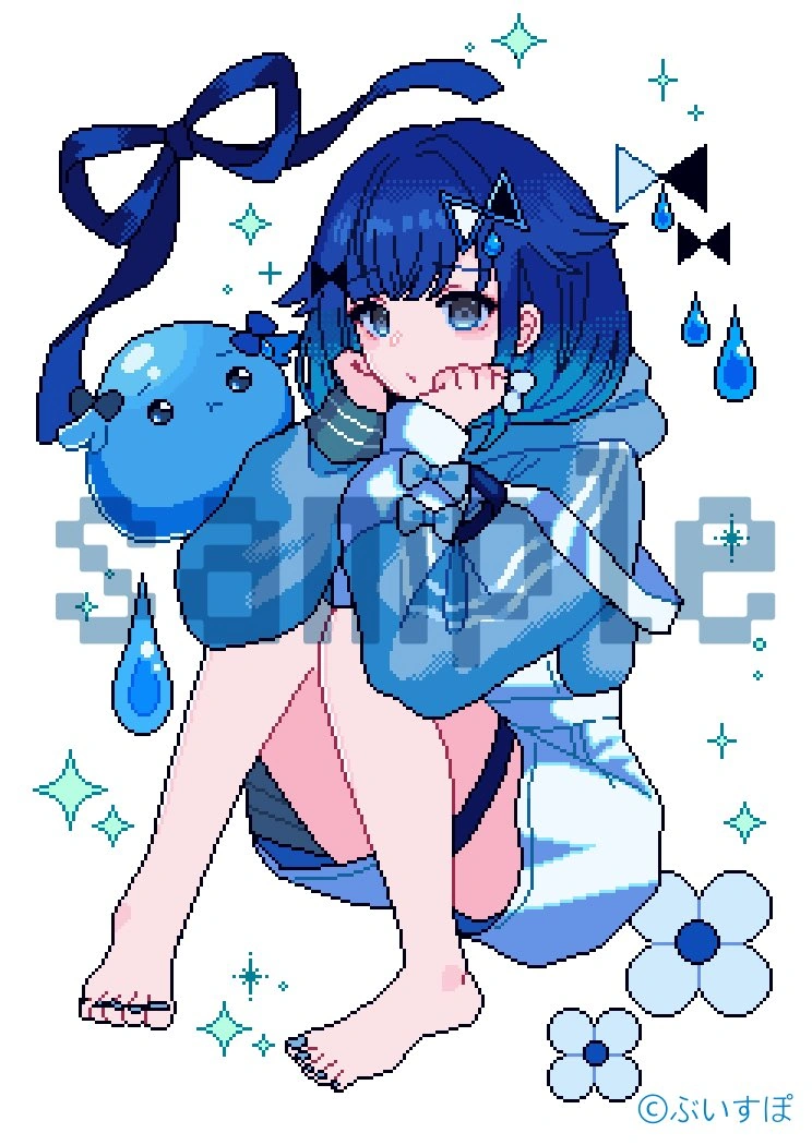 2024 Birthday Goods Pixel Illustration by [https://x.com/yuki77mi Yuki Nanami]