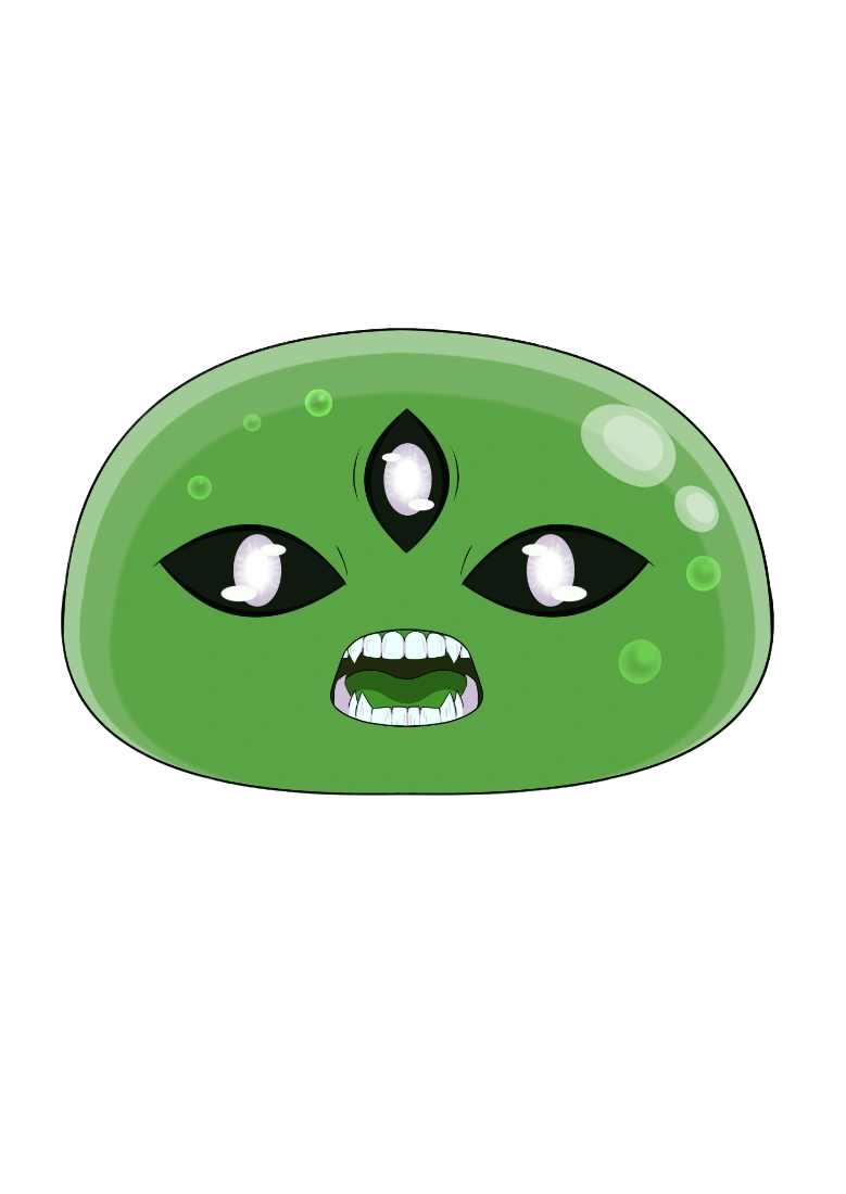 Wolf Anubite's Normal Slime Form.