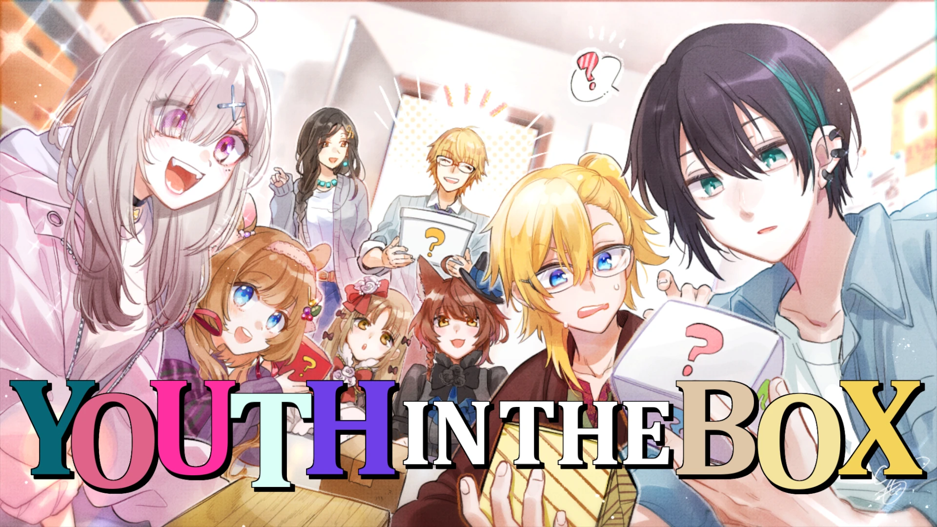 YOUTH IN THE BOX Voice Drama Illustration<br>by Momo Futaba