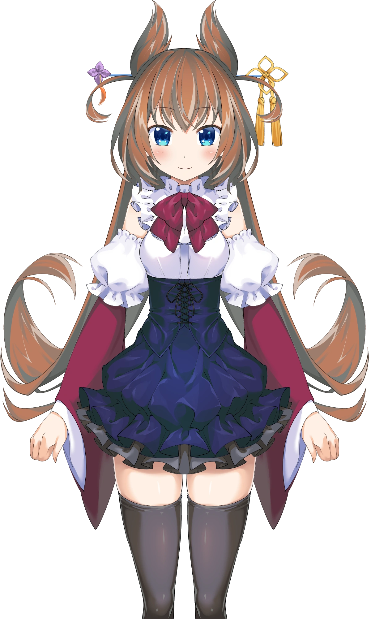 3/4 Body (Clear Background)
