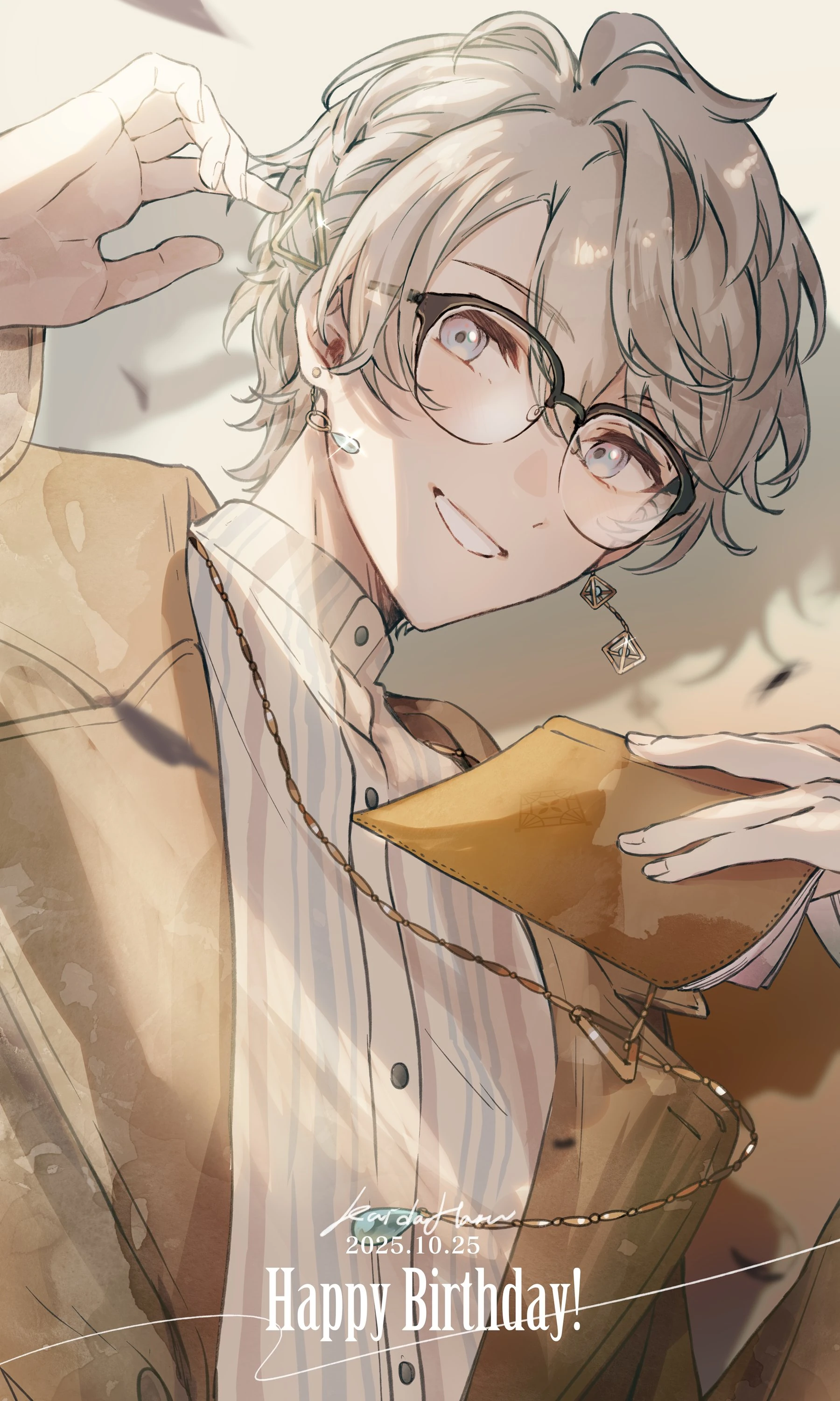 Autumn Outfit and 2025 Birthday Illustration<br>by Mikkun