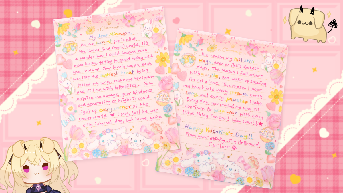 1 Year anniversary letter