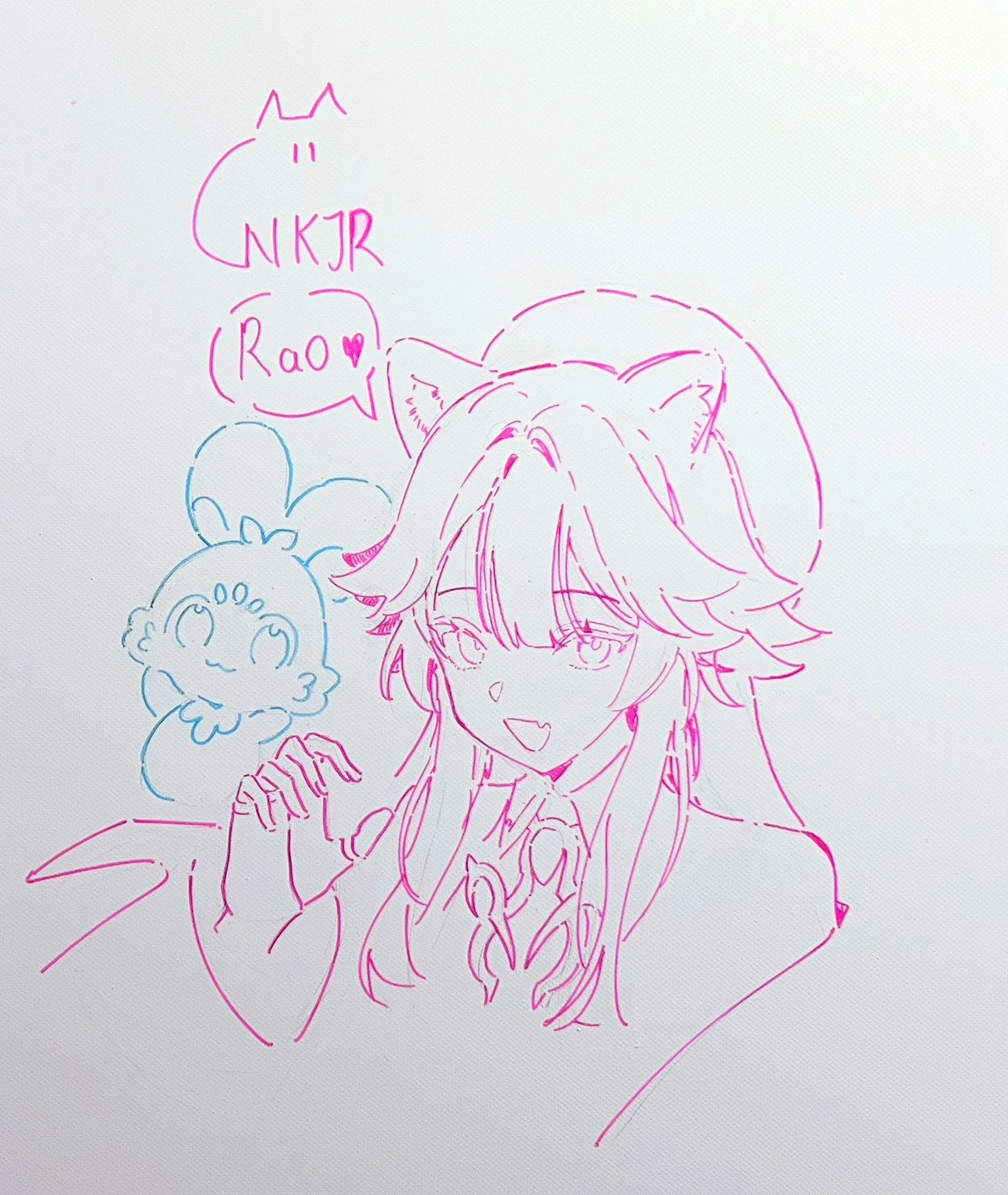 Raora on hololive EXPO 2026 Wall by Nekojira