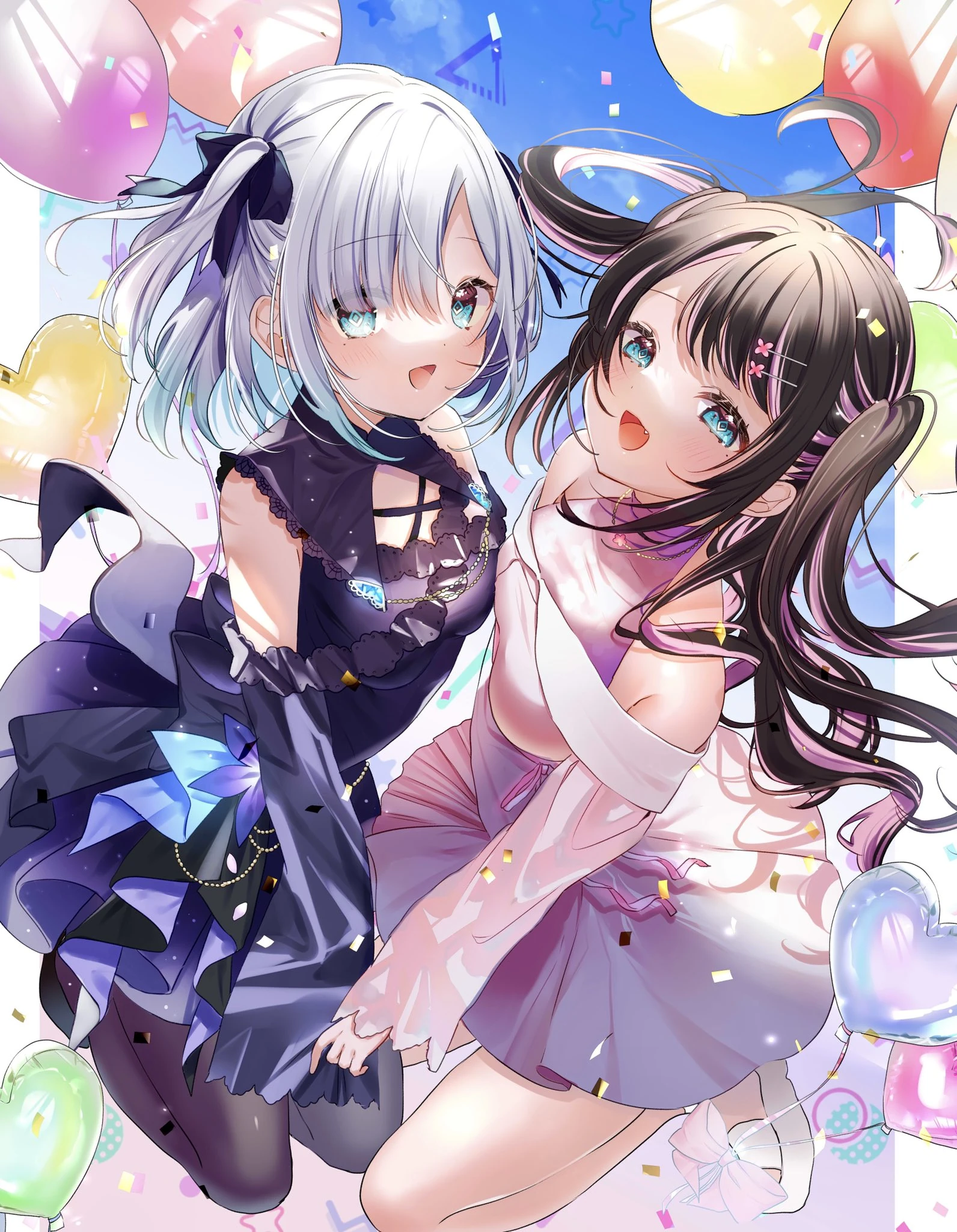 Kaga Sisters' 4th Anniversary Countdown [https://twitter.com/pome_charo/status/1582205455421476864 Illustration]<br>by [[Pometaro]]