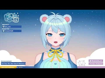 -Vtuber_Debut-_🐻This_Blue_Bear_is_Live!