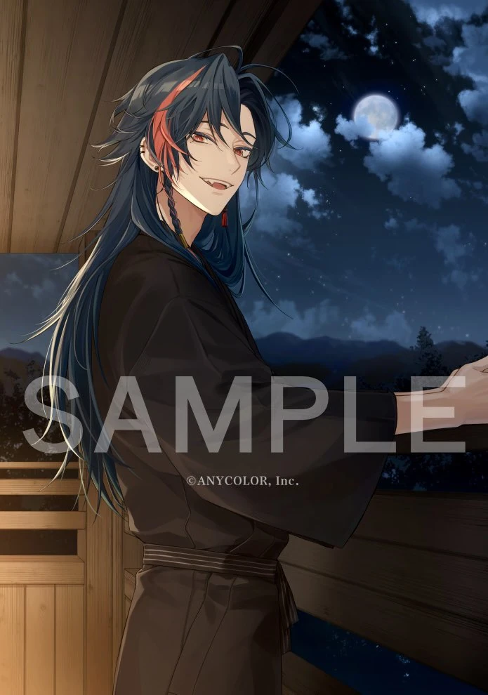 NIJISANJI Sleepover Voice Illustration by Yatsuhashi Hachi
