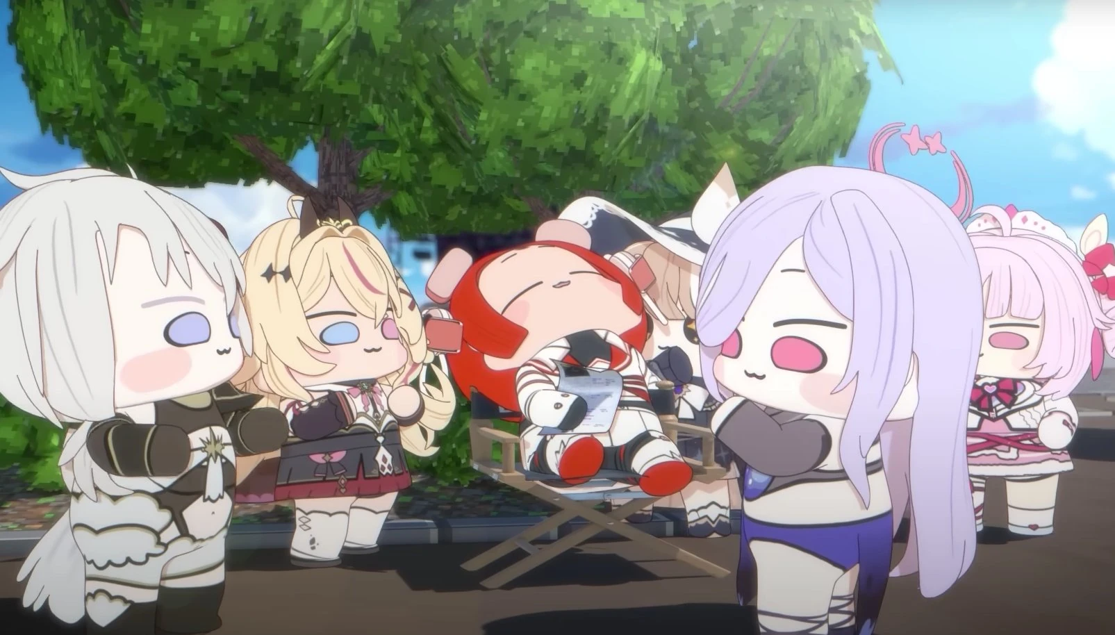 Chibi Echo directing We Are Traveling