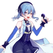 Hoshimachi Suisei Portrait.png (460 KB) Older portrait