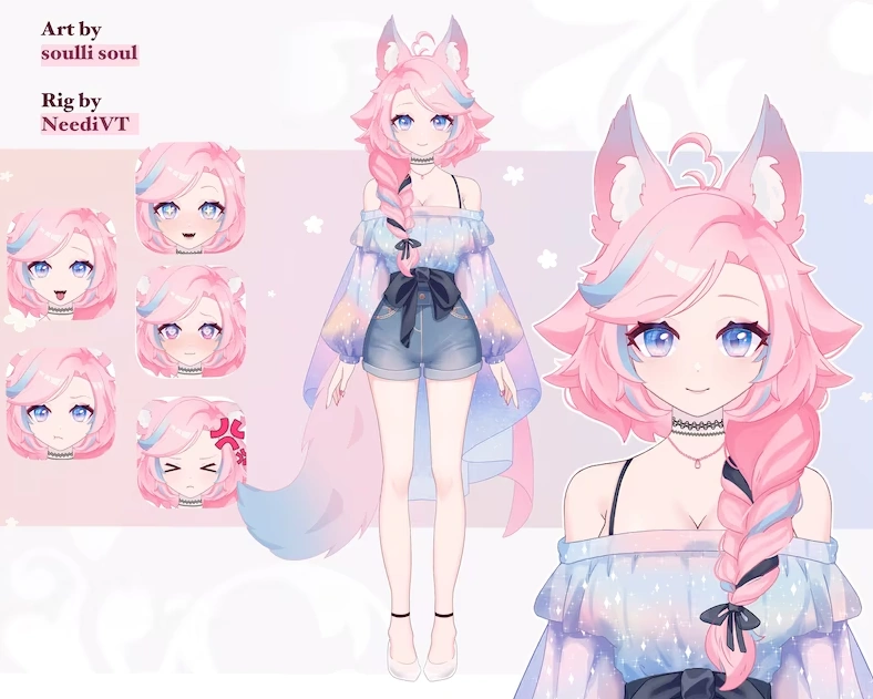 Season 3 model (Live2D) by NeediLive2D