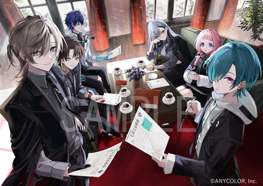 Nanajigen Seitokai x Kuji Square Lottery Illustration<br>by Kushiro Kuki