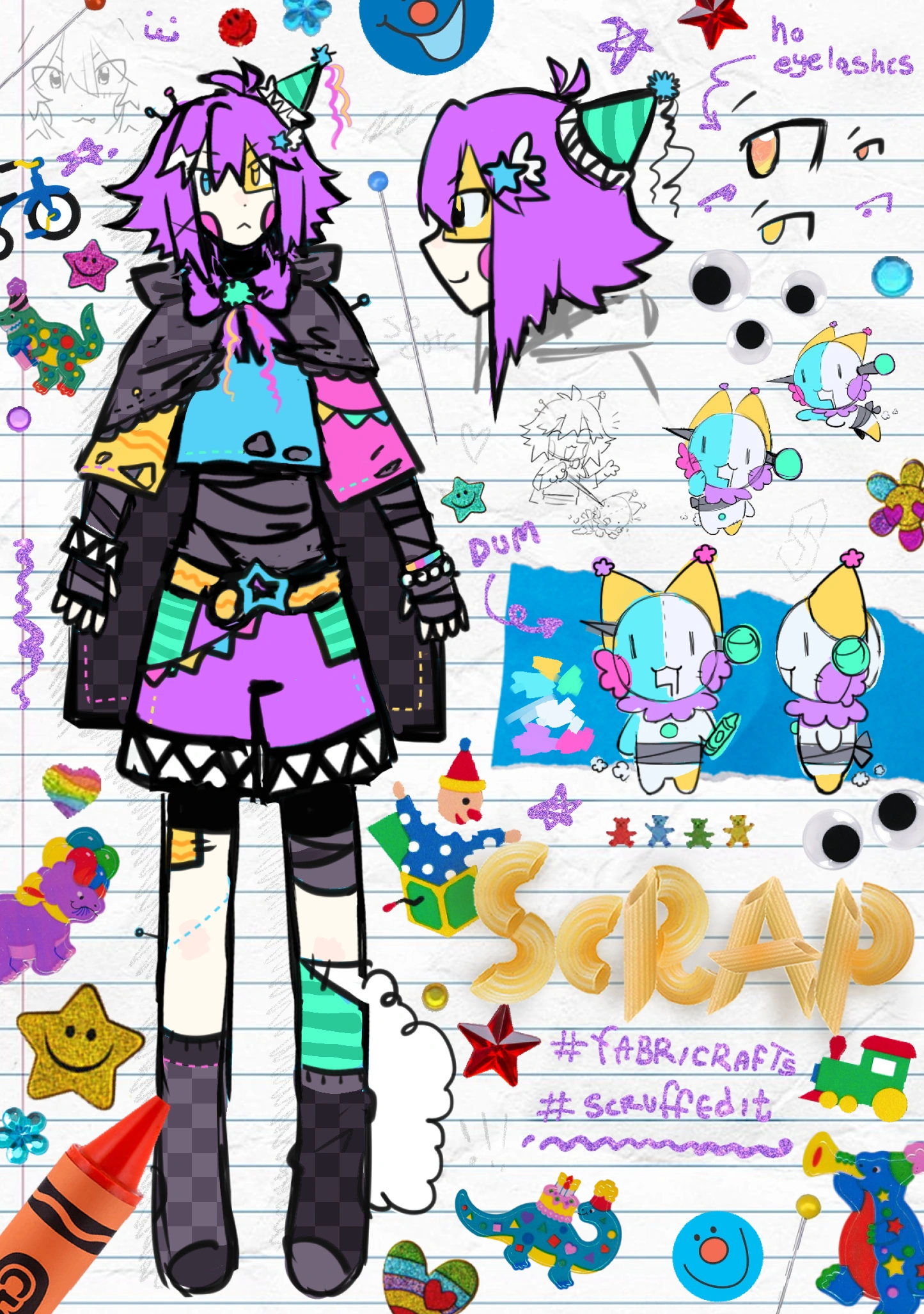 ScrapScruff - Full Reference Sheet