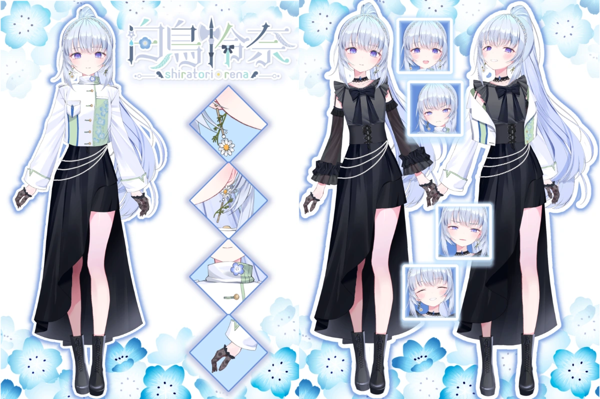 Second Costume Reference Sheet