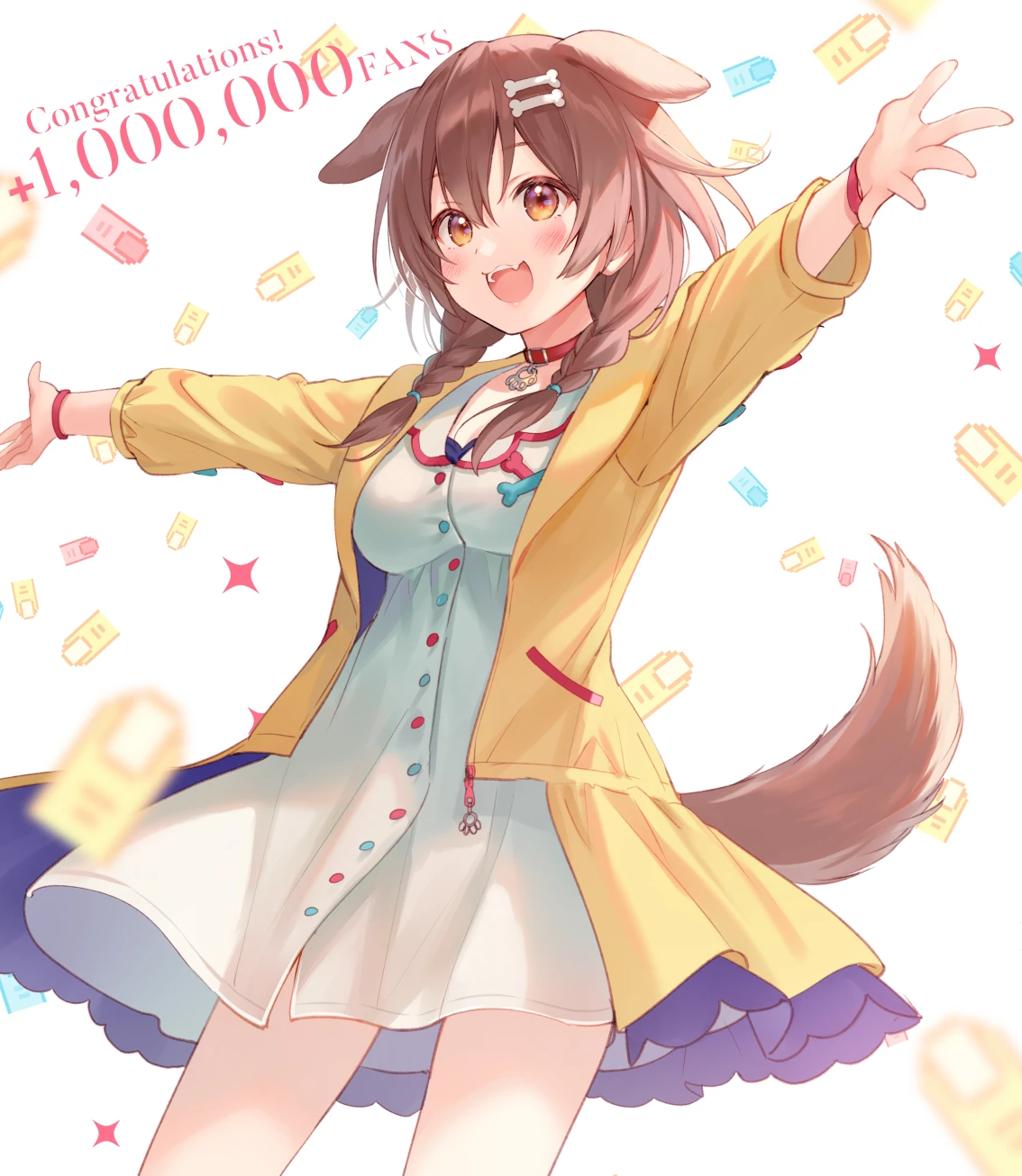 1 Million Subscriber Illustration<br>by Fukahire