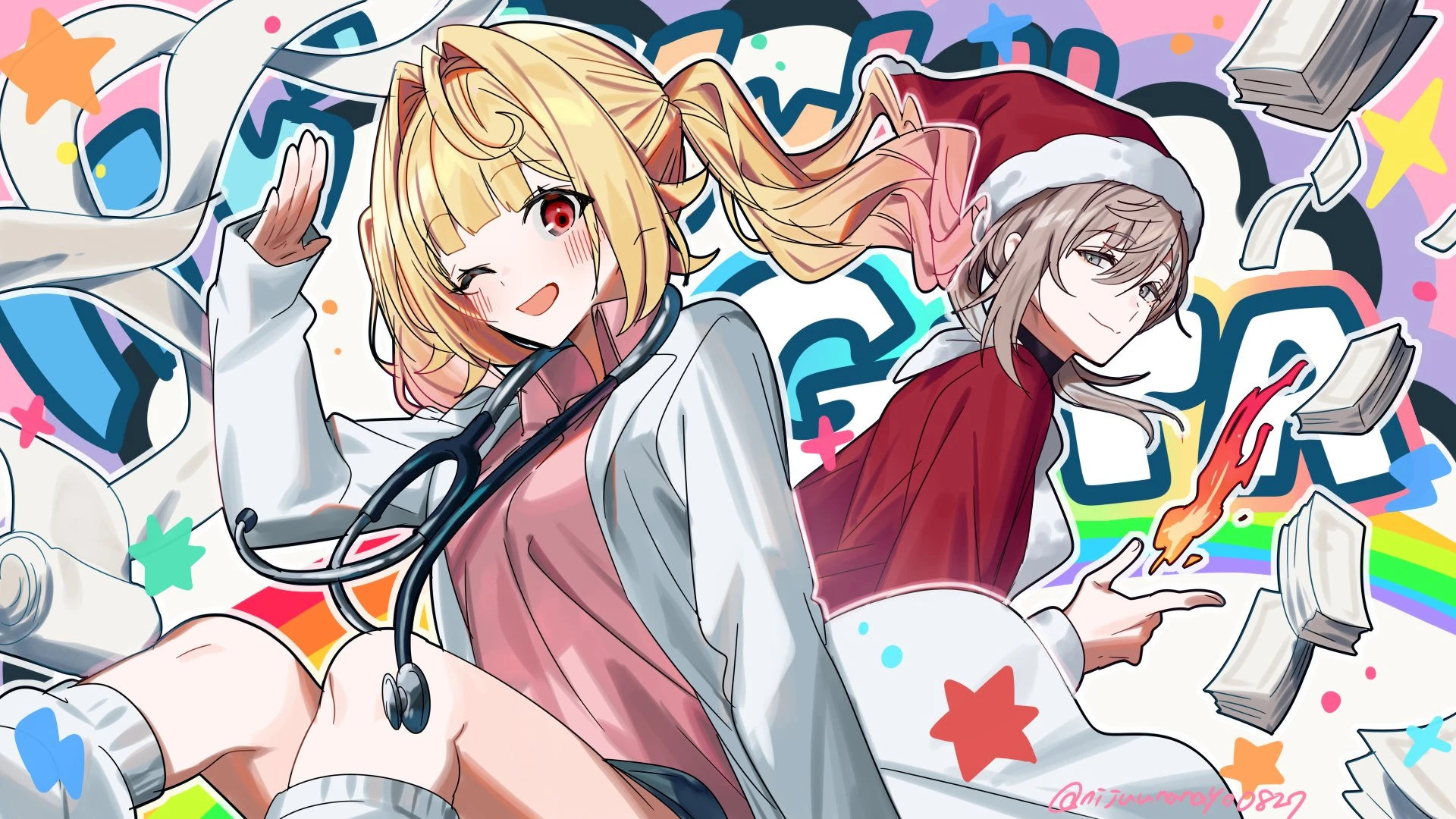Kanaeboshi NijiGTA Illustration<br>by Ninahachi