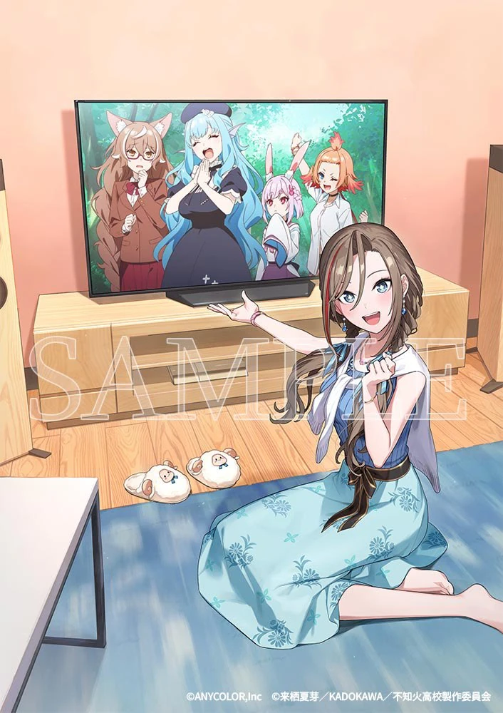 ANYCOLAR Magazine Cover Illustration by iwato