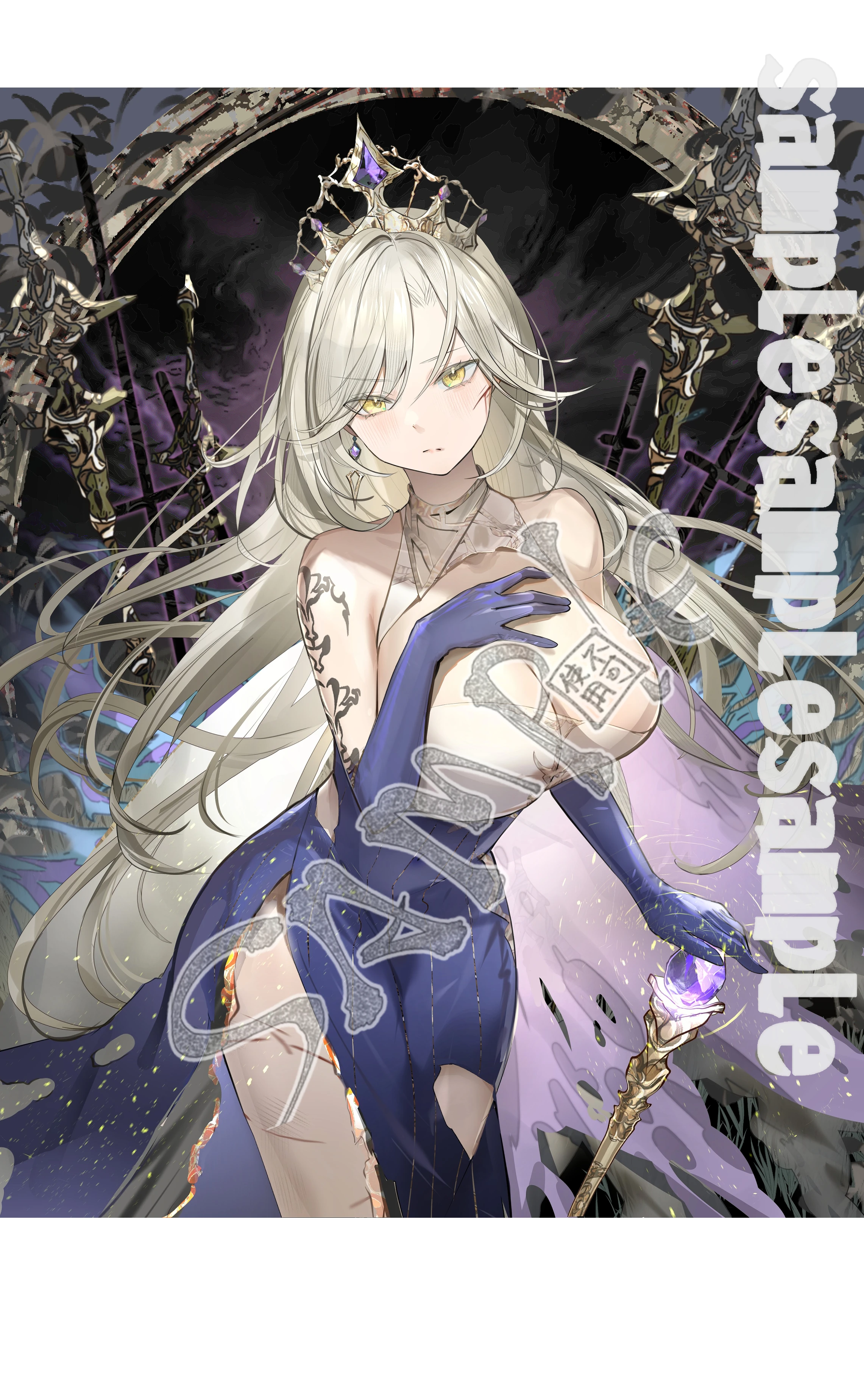 Formal Dress Illustration<br>by A bottle of century-old aged vinegar
