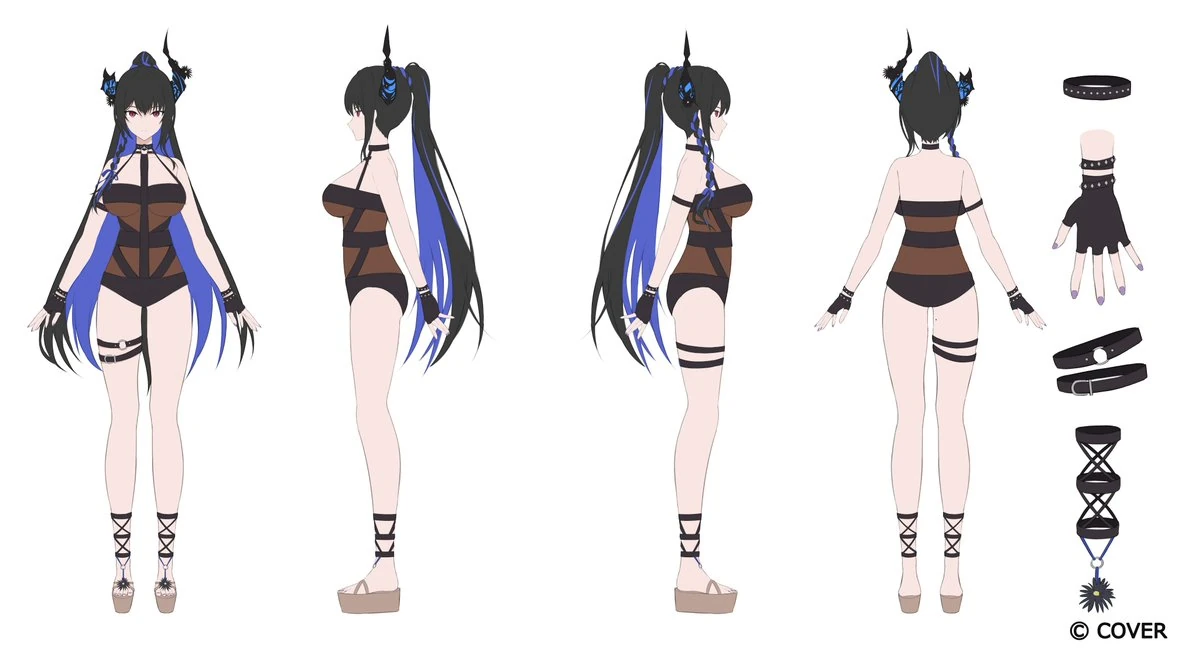 holonatsu Paradise Costume Reference Sheet
