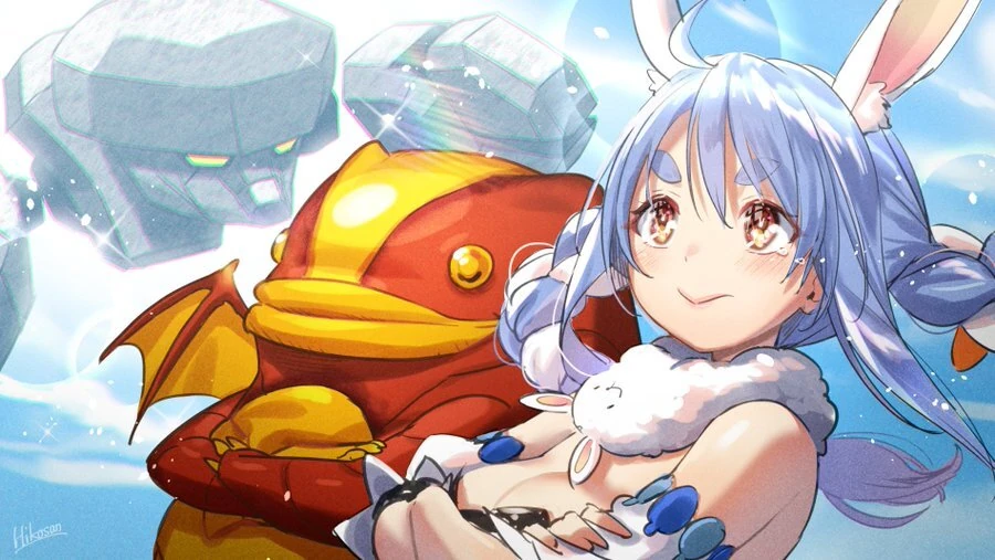 Monster Rancher 2 Illustration<br>by Hikosan