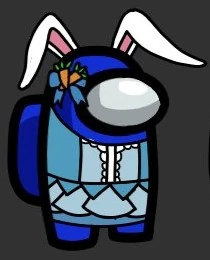 Bunny GIF as among us by KaoruShiguma99
