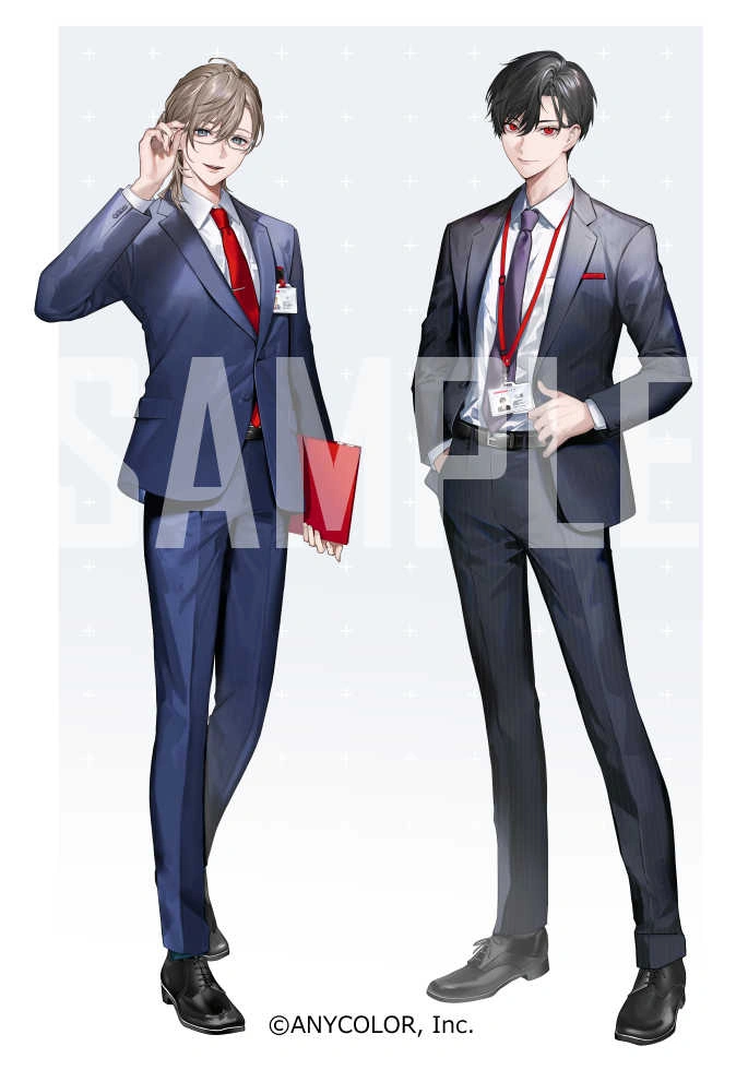 ChroNoiR x Mitsubishi UFJ Bank Collaboration Illustration<br>by Ishizue Kachiru