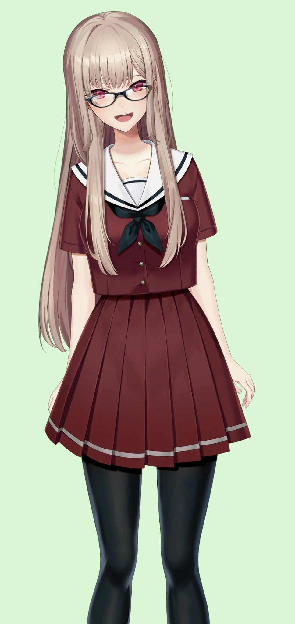 Sailor Uniform Without Cardigan